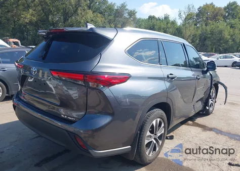 2020 Toyota Highlander Xle из США, поврежденный, VIN 5TDGZRBH6LS011386